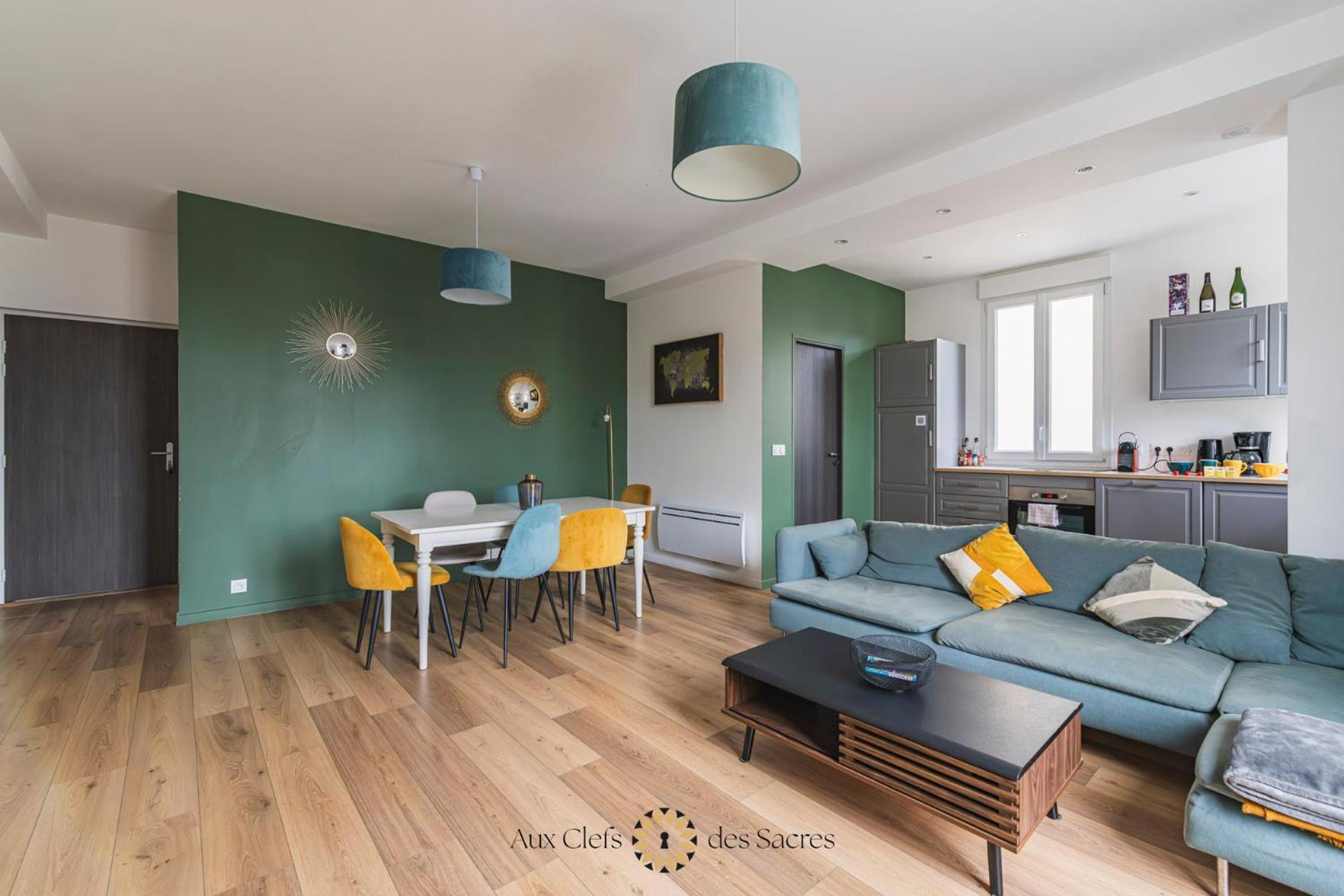 Ponsardin #55 Spacieux Appartement 3 Ch 6 Couchages Reims Exterior foto
